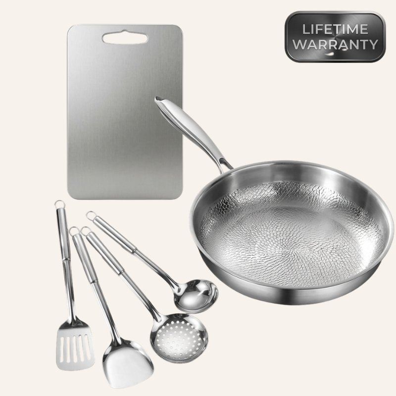 Titanium Wok Pan Bundle