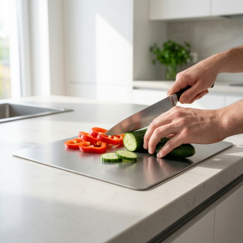 Premium Titanium Cutting Board
