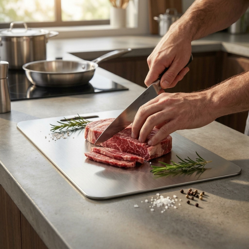 Premium Titanium Cutting Board