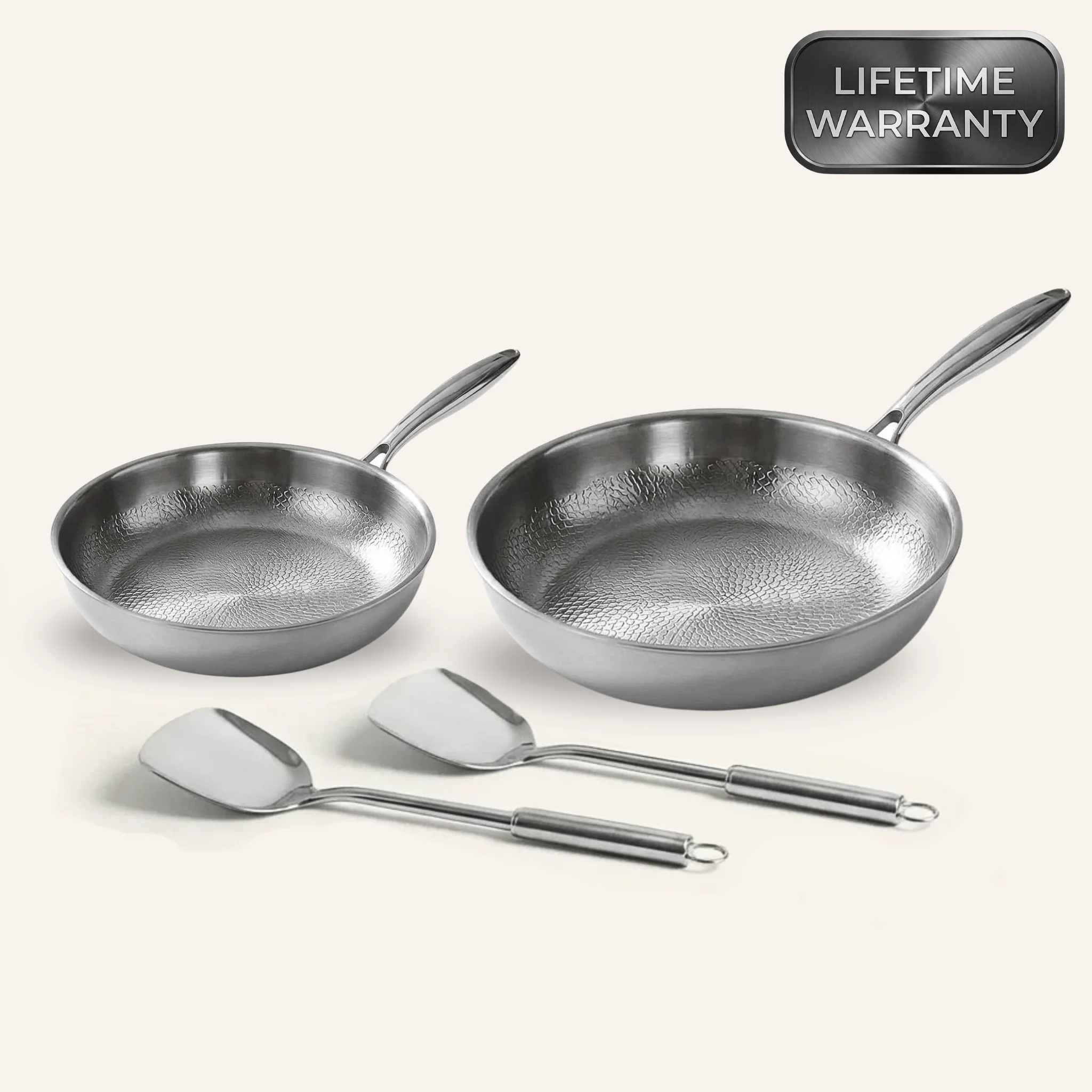 Titanium Fry Pan Duo Set
