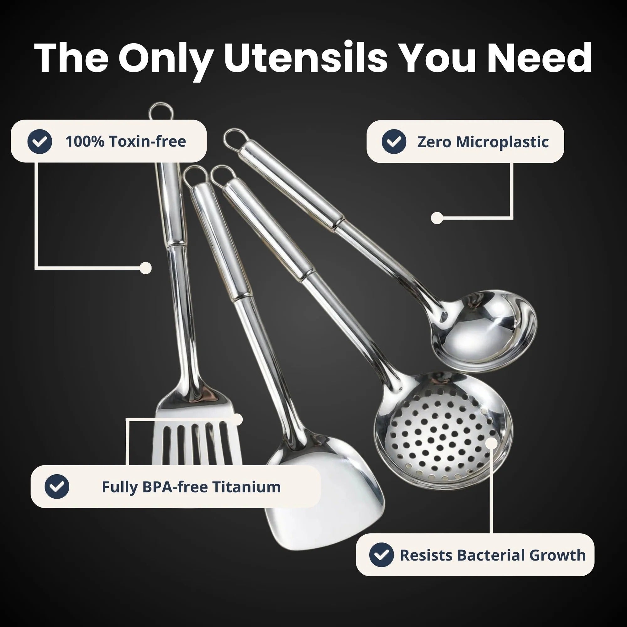 Titanium Kitchen Spatula