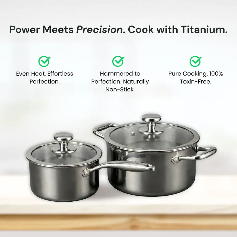 Non-Toxic Titanium Pot